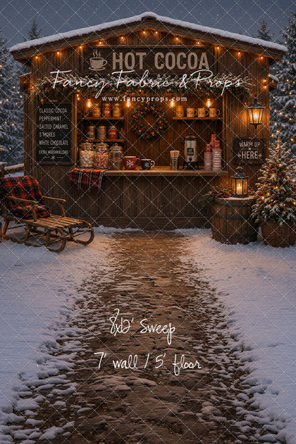 Cocoa Stand Holiday - With Sweep Option
