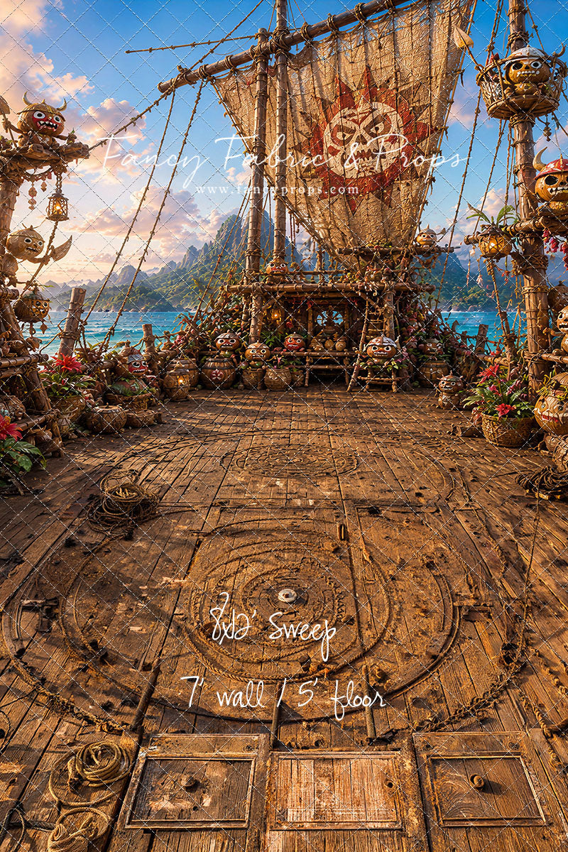 Coconut Pirate Voyage - With Sweep Option