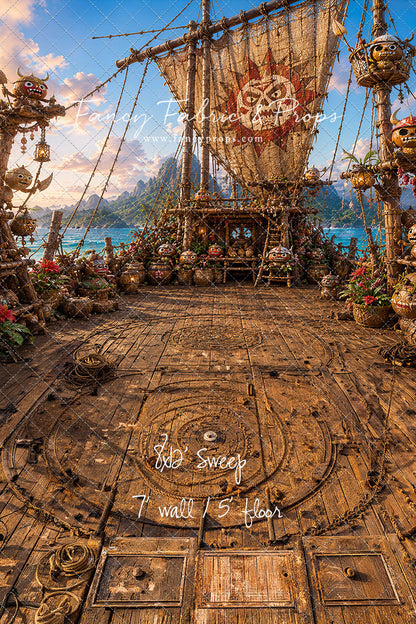 Coconut Pirate Voyage - With Sweep Option