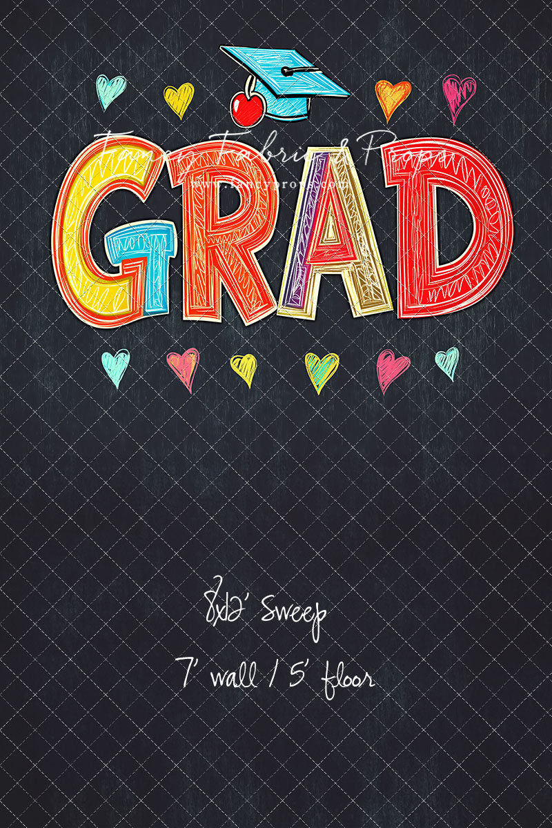 Color Me Graduate - With Sweep Option