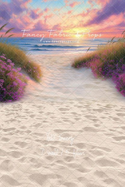 Cotton Candy Coastline - With Sweep Option