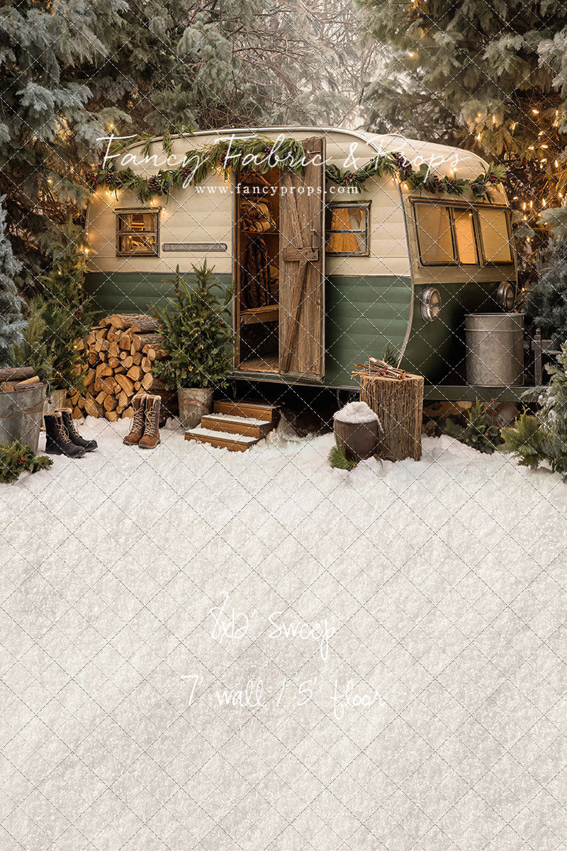 Cozy Camper Christmas - with Sweep Option