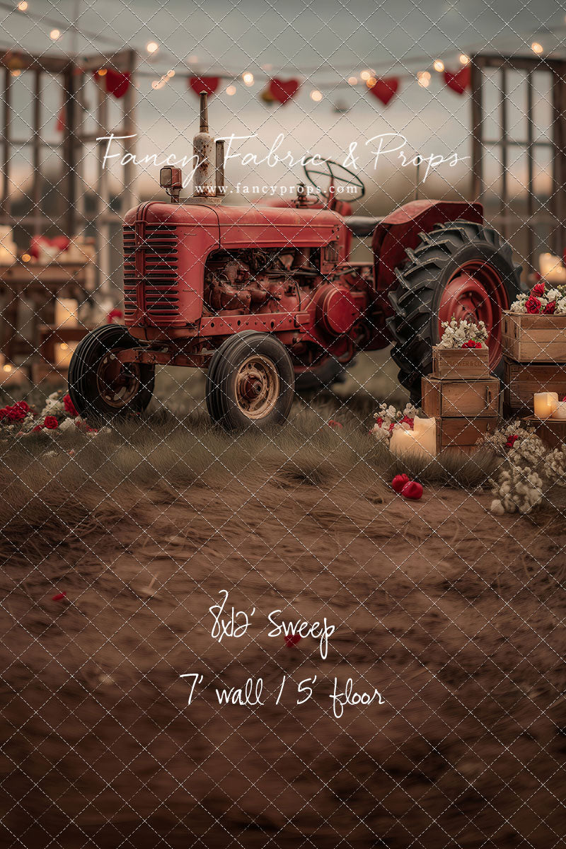 Crimson Courtship Lane - With Sweep Option