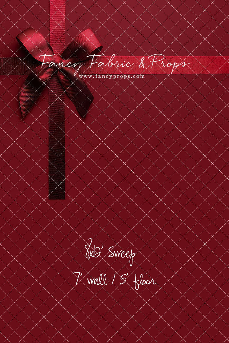 Crimson Luxe - With Sweep Option