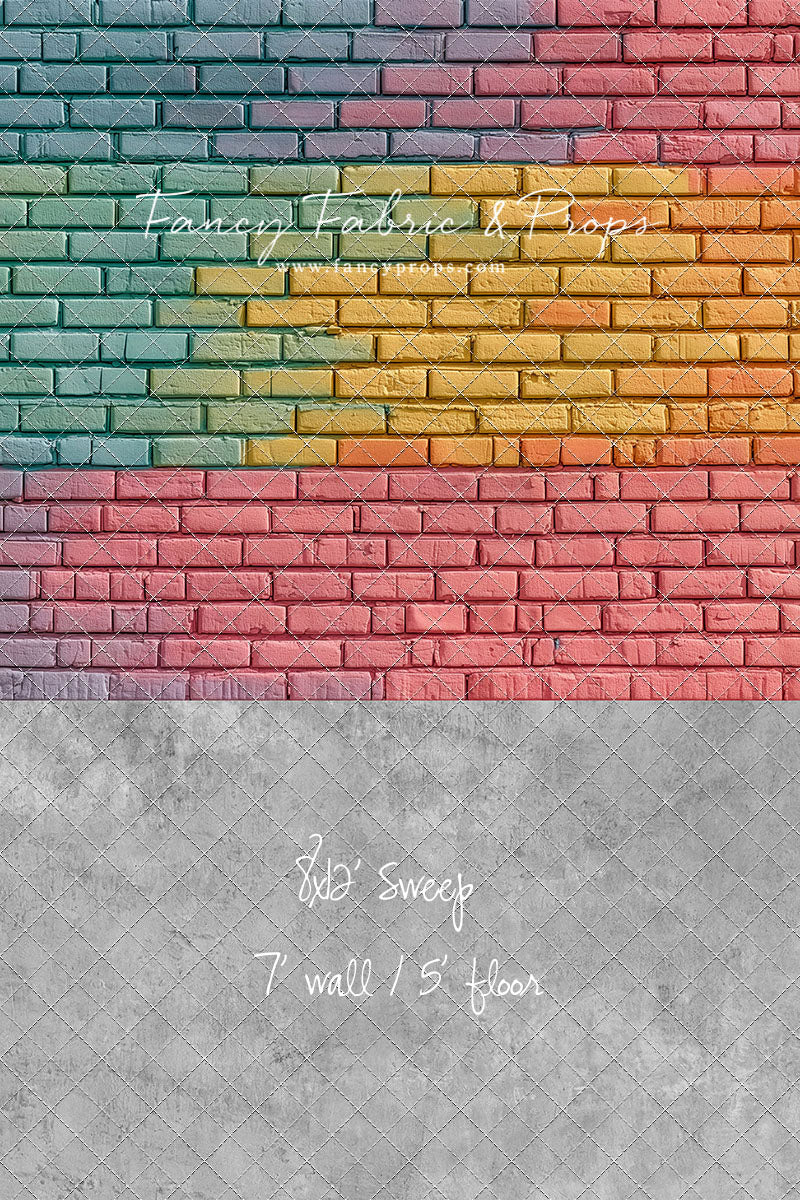 Daydream Pastel Brick - With Sweep Option