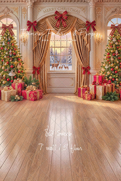 Deer Christmas - with Sweep Option