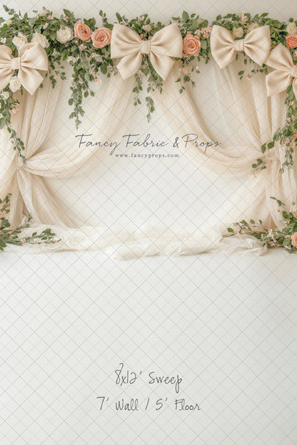 Delicate Bloomscape  - With Sweep Option