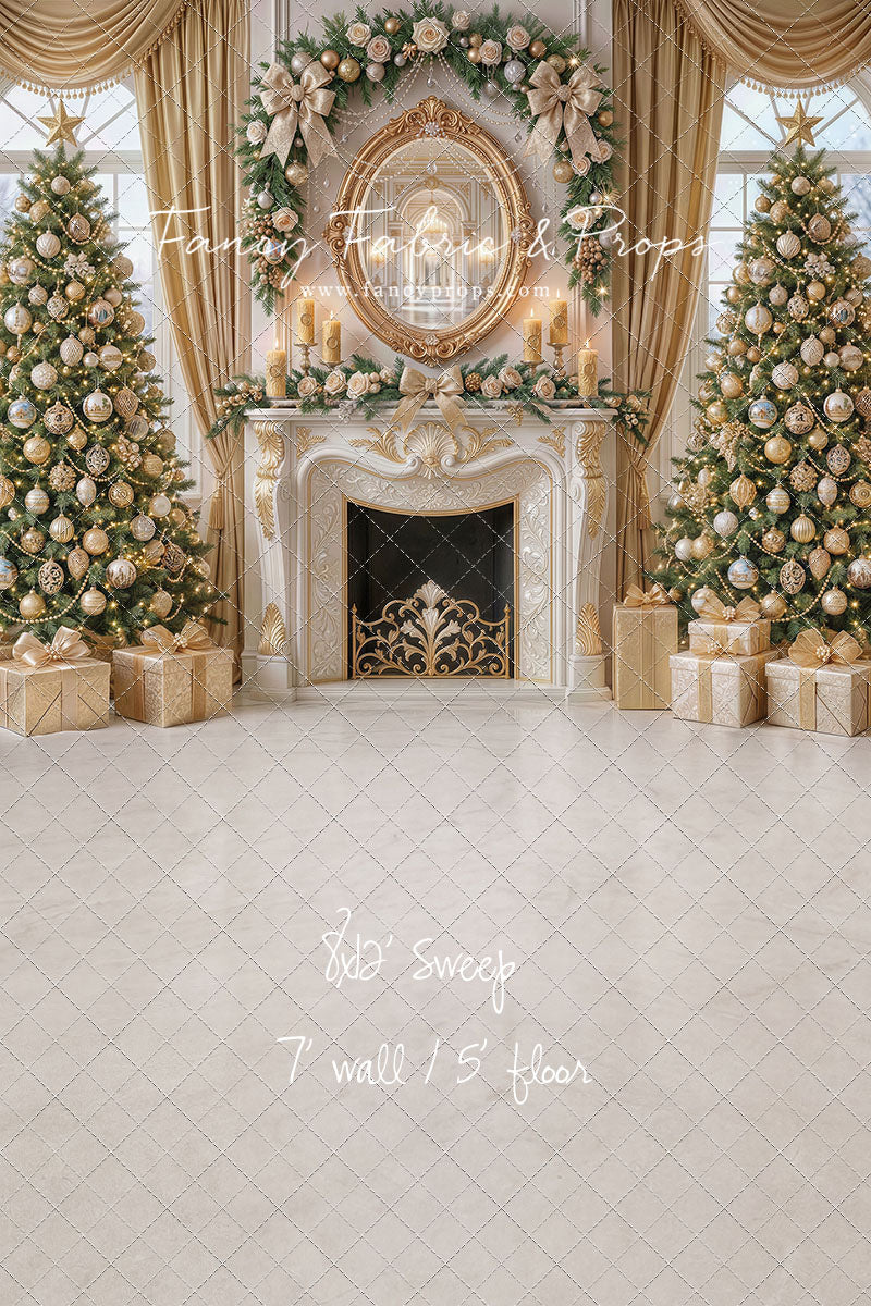 Elegant Ivory Parlor - with Sweep Option