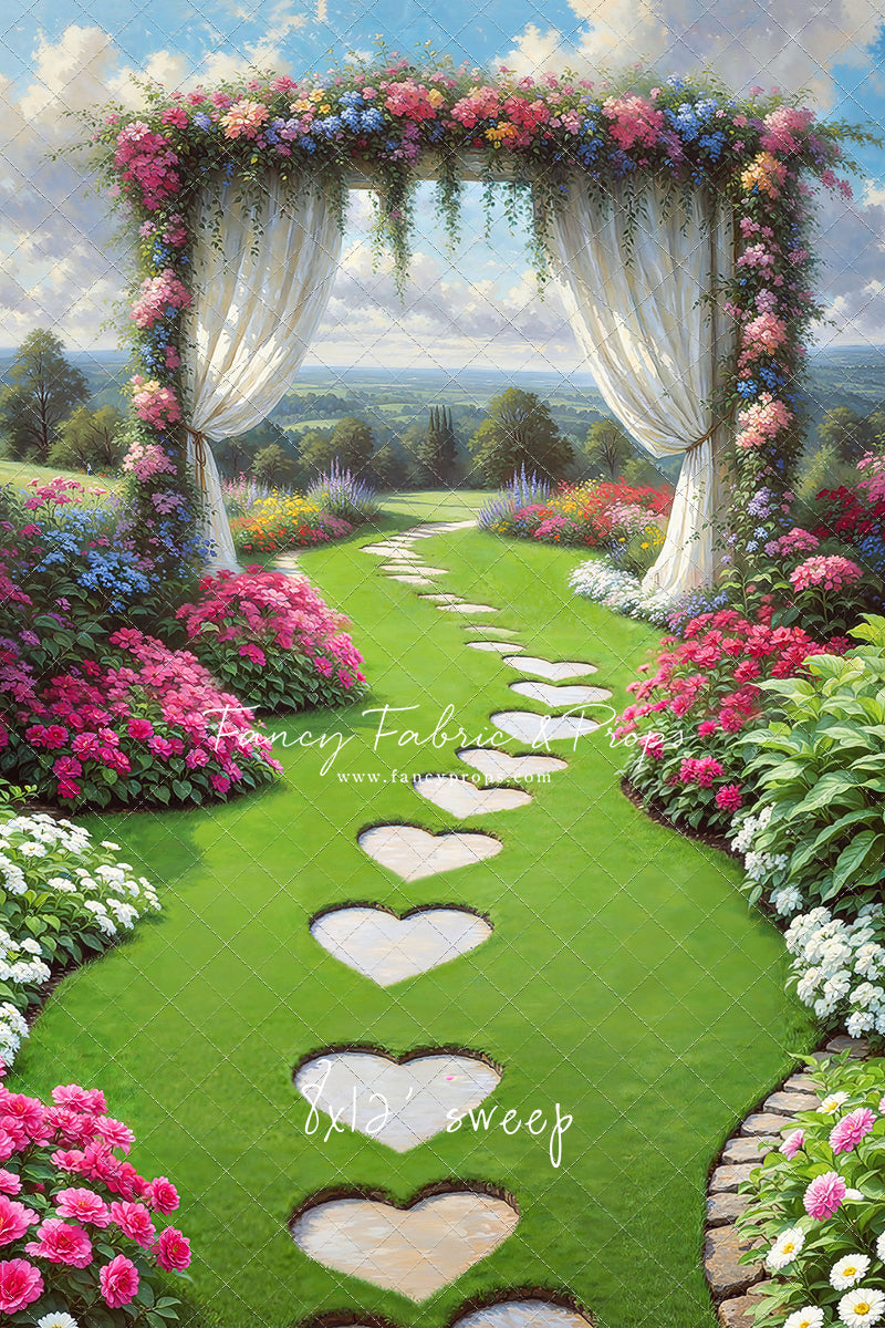 Enchanted Garden Romance - With Sweep Option