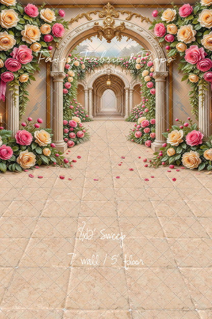 Enchanted Rose Corridor - With Sweep Option