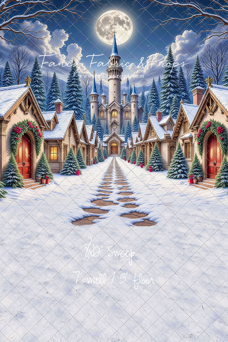 Enchanted Snowfall Lane - with Sweep Option