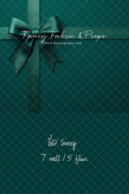 Evergreen Glam Bows- With Sweep Option