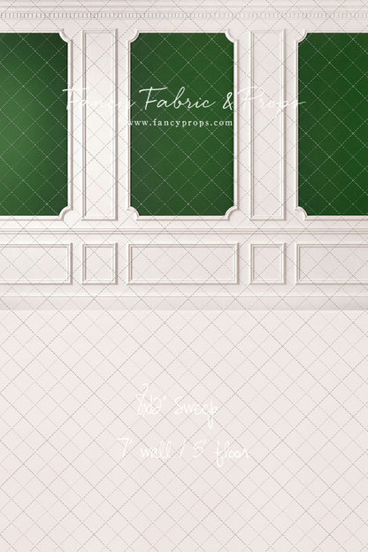 Evergreen Wainscoting - With Sweep Option