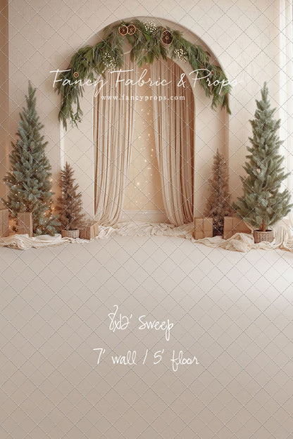 Evergreen & Ivory - With Sweep Option