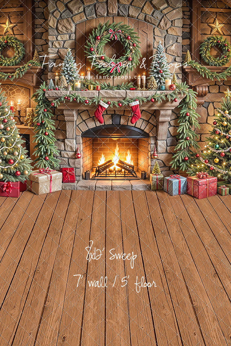 Fireside Christmas Magic - with Sweep Option