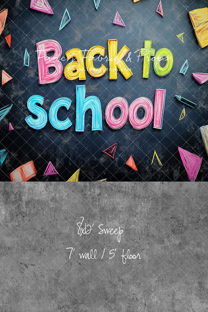 First Day Scribbles - With Sweep Option