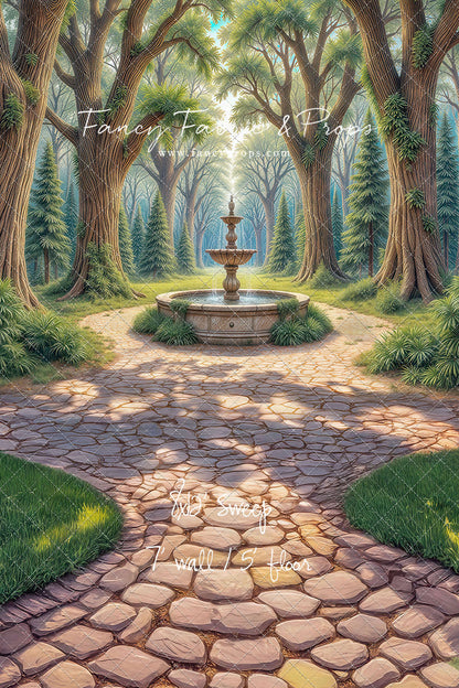 Fountain of the Enchanted Grove - With Sweep Option