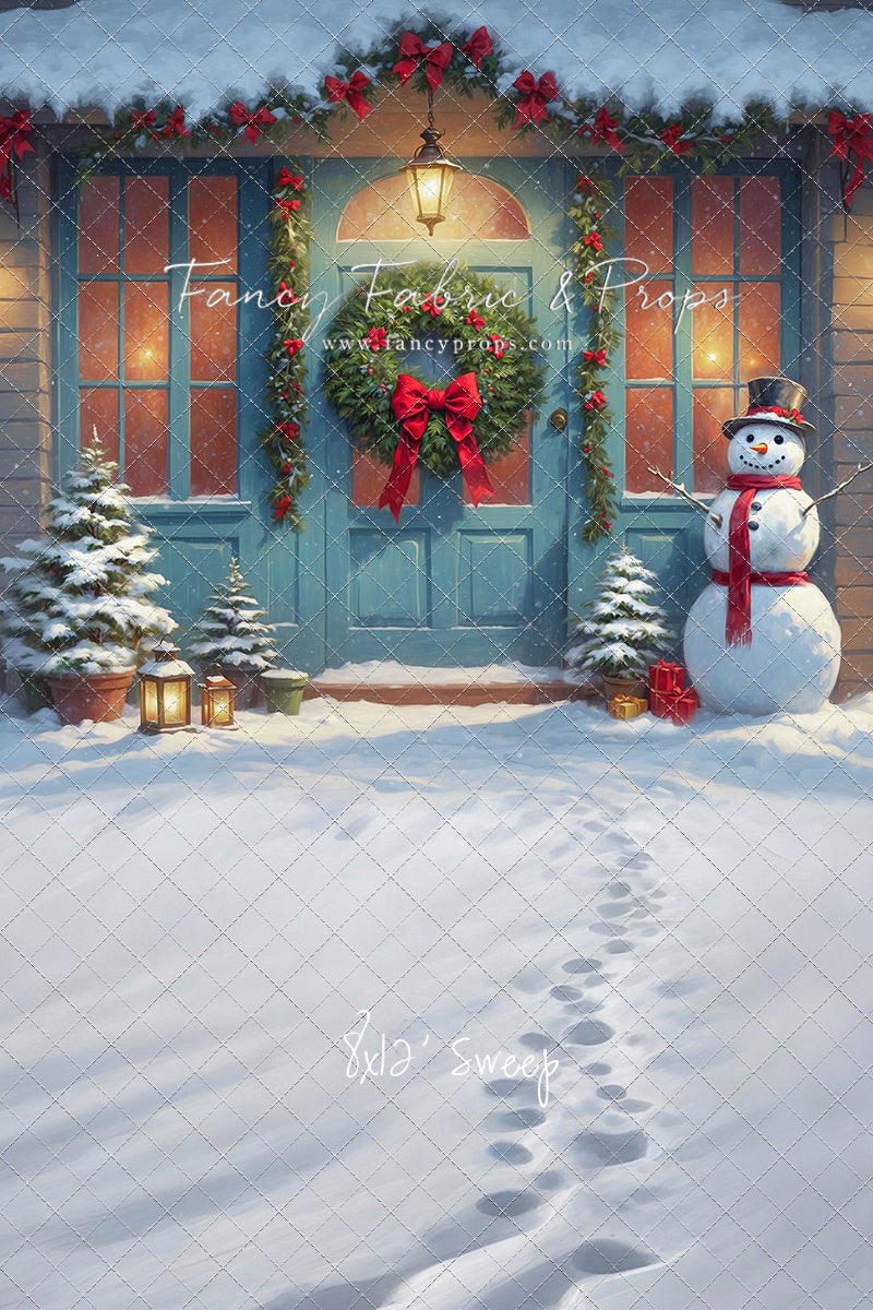 Frosty's Holiday Greeting - with Sweep Option