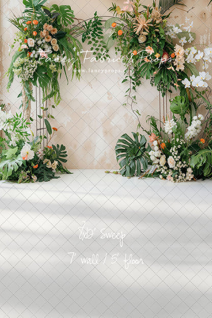 Garden Arch In Bloom - With Sweep Option