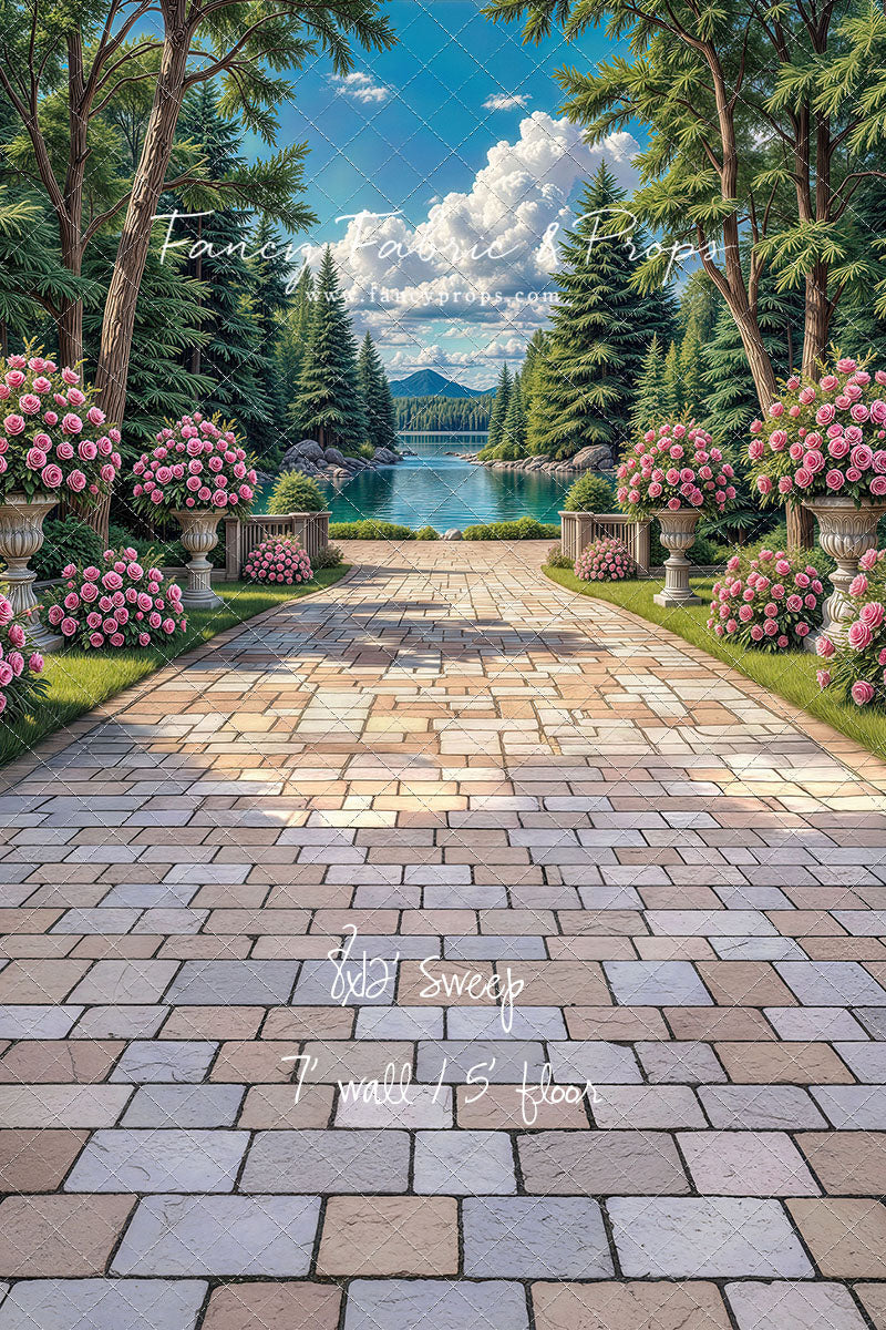 Garden By The Blue Lake - With Sweep Option