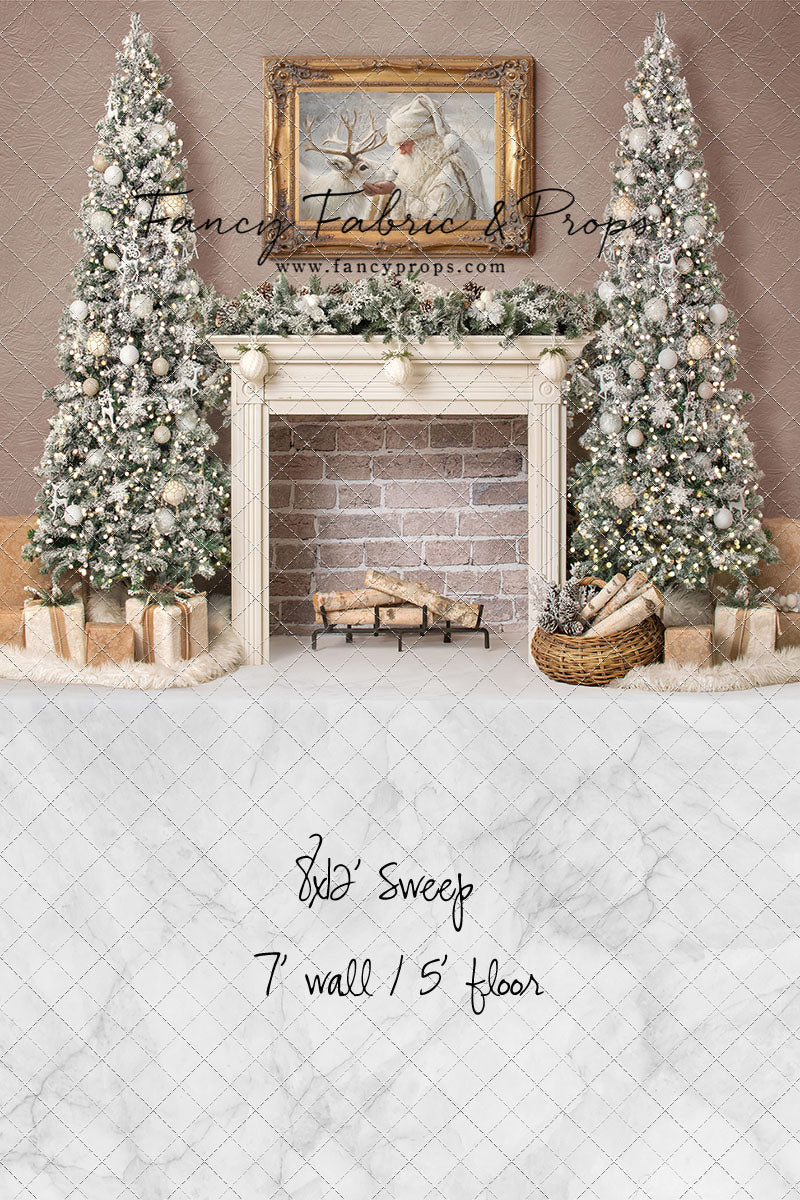 Gilded Golden Santa Room - with Sweep Option