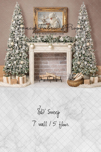 Gilded Golden Santa Room - with Sweep Option