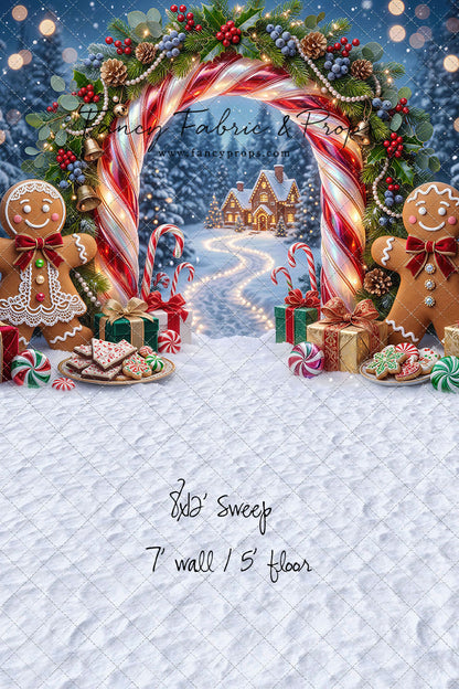 Gingerbread Welcome - With Sweep Option