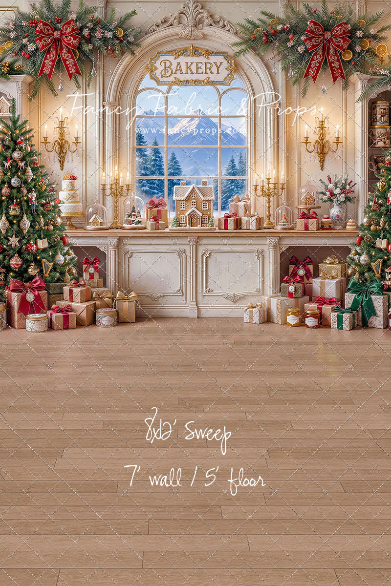 Gingerbread Wishes Bakery - With Sweep Option