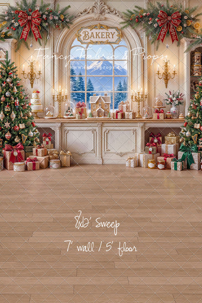Gingerbread Wishes Bakery - With Sweep Option