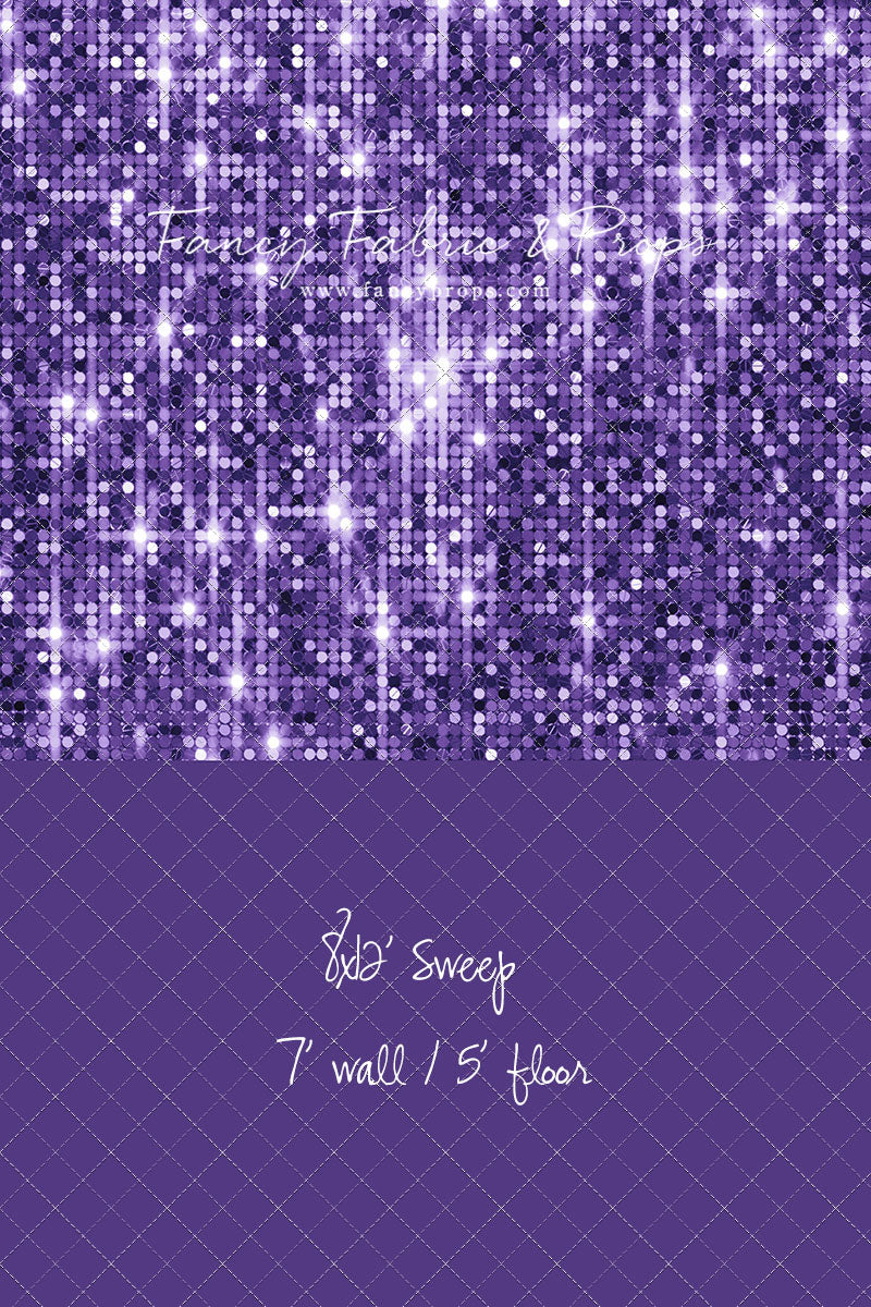 Glimmer Grape - With Solid Floor Sweep Option