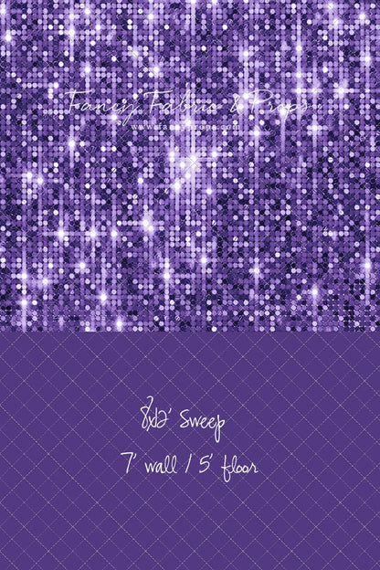 Glimmer Grape - With Solid Floor Sweep Option
