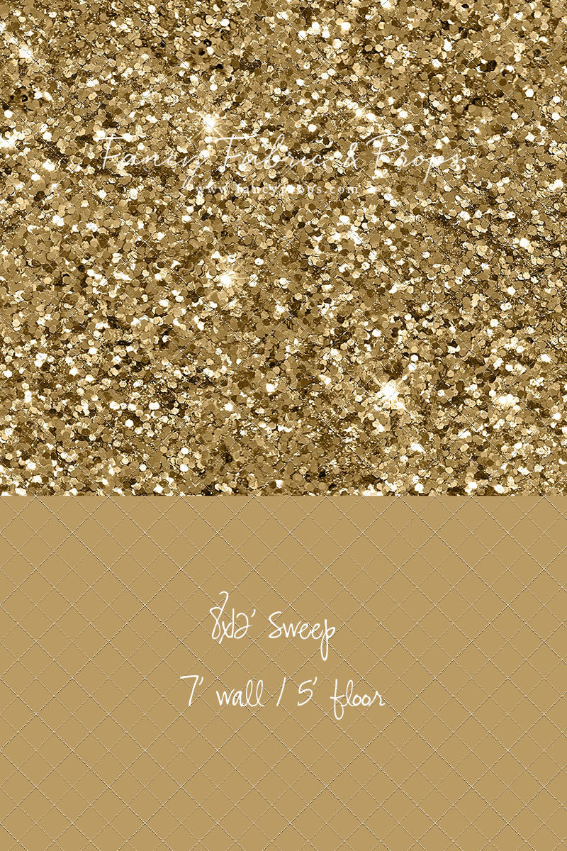 Glittering Gold Rush - With Sweep Option