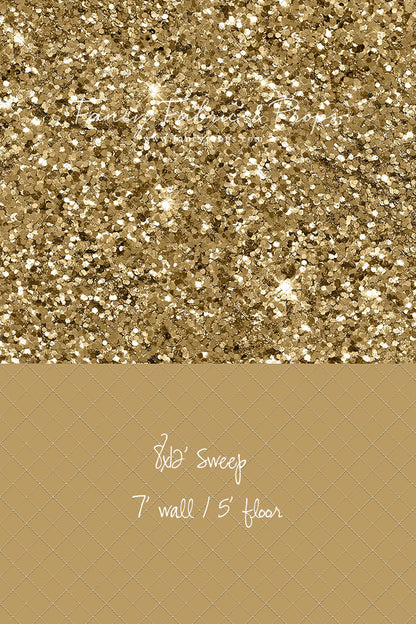 Glittering Gold Rush - With Sweep Option