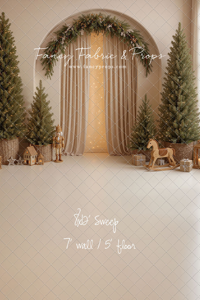 Golden Garland Arch - With Sweep Option