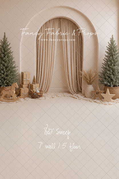 Golden Noel Arch - With Sweep Option