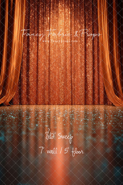 Headline In Amber - With Sweep Option