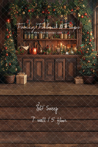 Holiday Pantry Kitchen - With Sweep Option