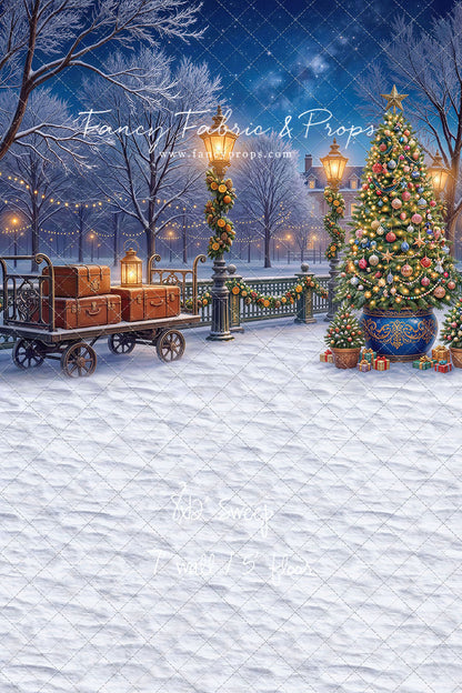 Holiday Train Station - With Sweep Option