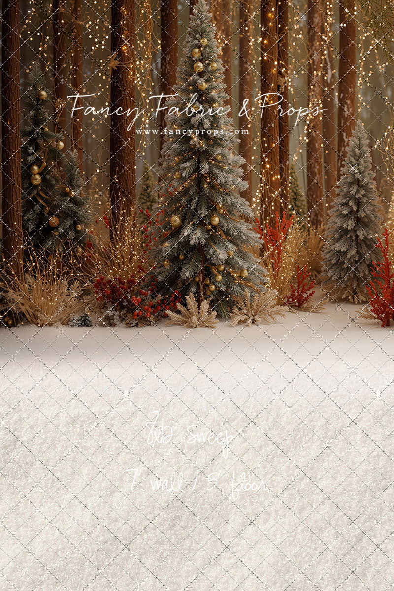 Holly & Pine Forest - With Sweep Option