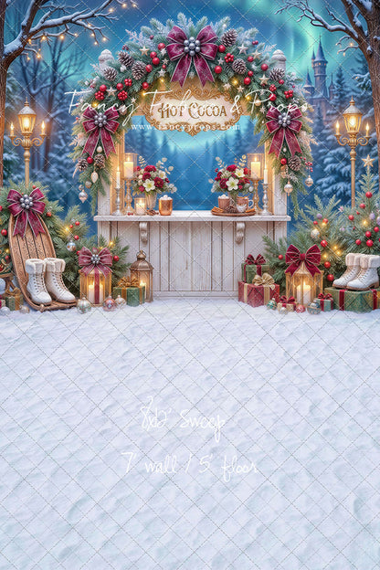 Hot Cocoa & Crimson - with Sweep Option
