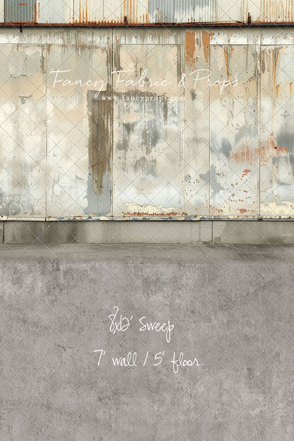 Industrial Fade Wall - With Sweep Option