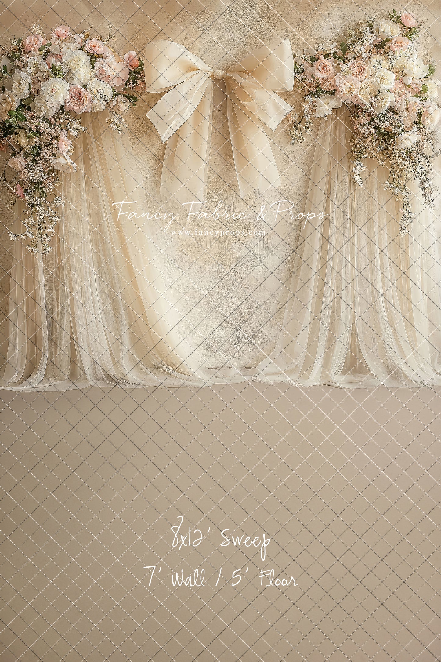 Ivory Bow Harmony  - With Sweep Option