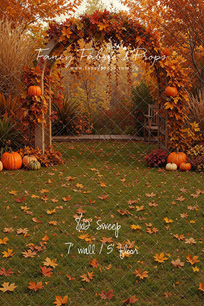 Leaves of Gold Garden - With Sweep Option