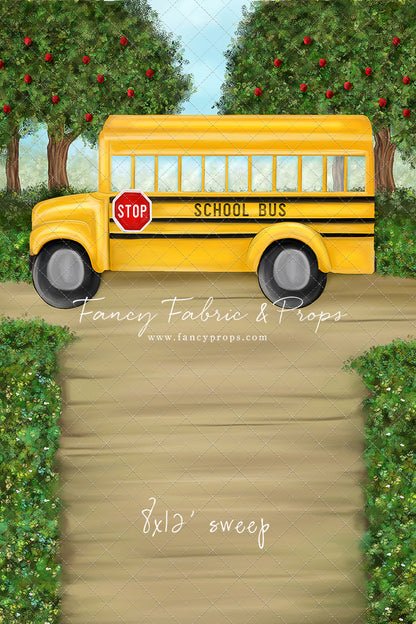 Little Yellow School Bus - With Sweep Option