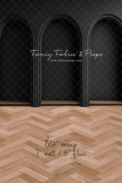 Matte Noir Arches - With Sweep Option