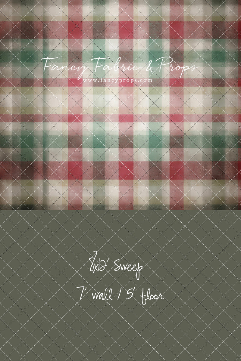 Merry Morning Plaid - With Sweep Option