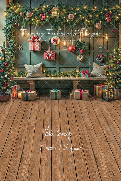 Merry & Bright Bench - with Sweep Option