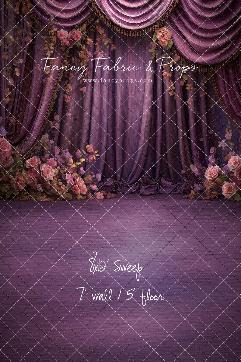 Midnight Orchid Ballroom - With Sweep Option