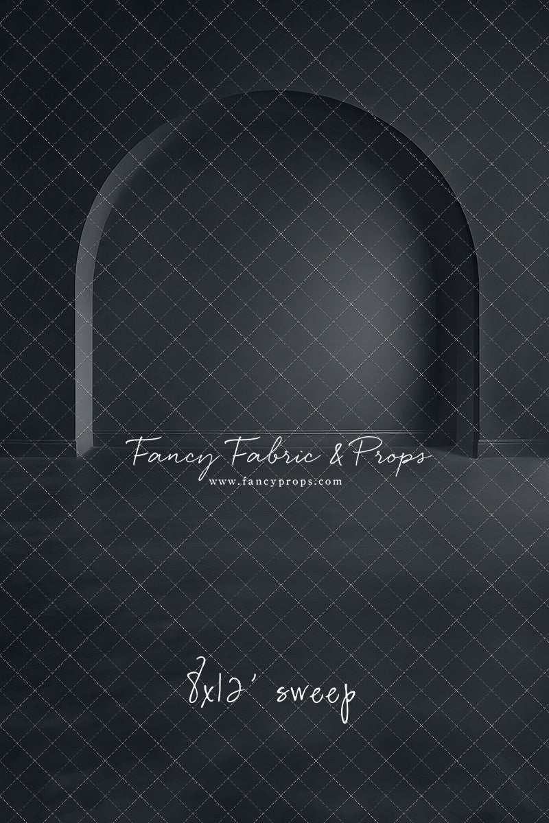 Modern Midnight Alcove - Solid Floor - With Sweep Option