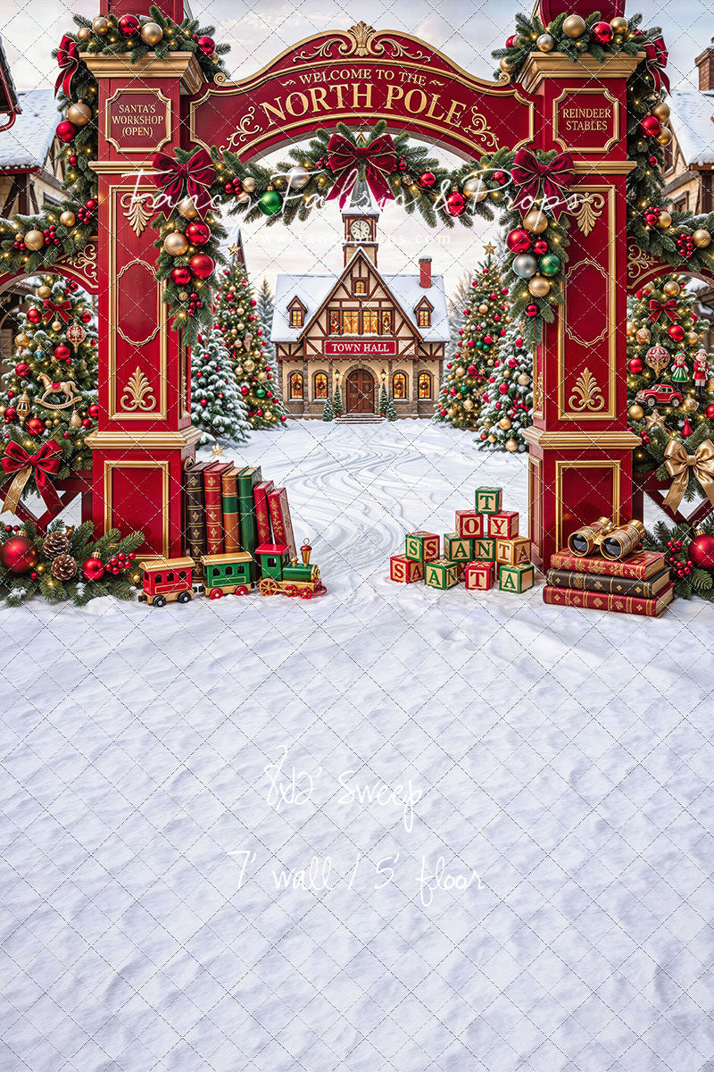 North Pole Town Hall - with Sweep Option